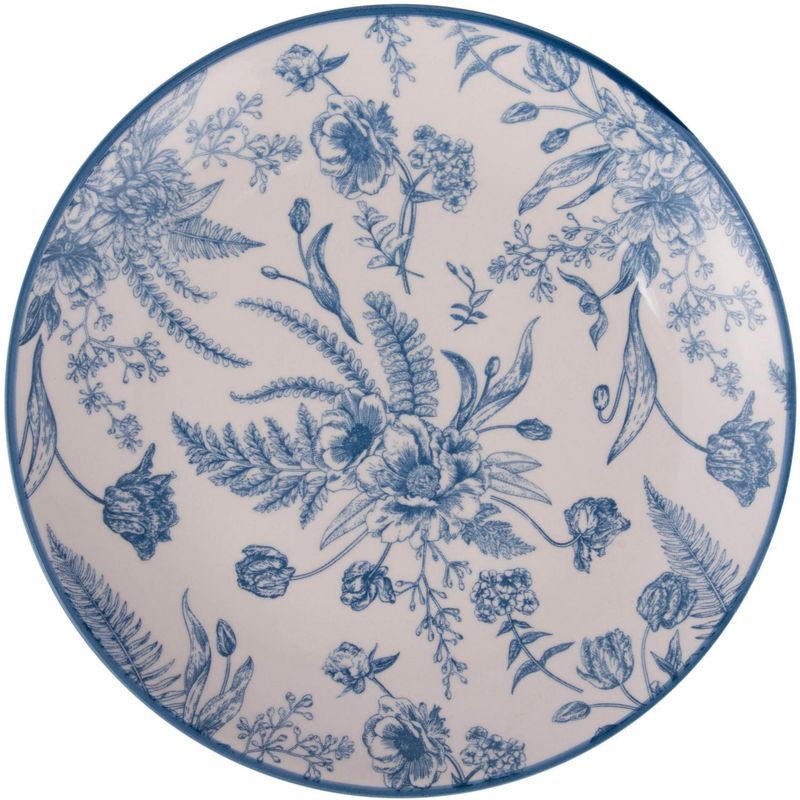 HALLEN - Plato entrada 19 cm redondo azul
