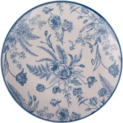 HALLEN - Plato entrada 19 cm redondo azul