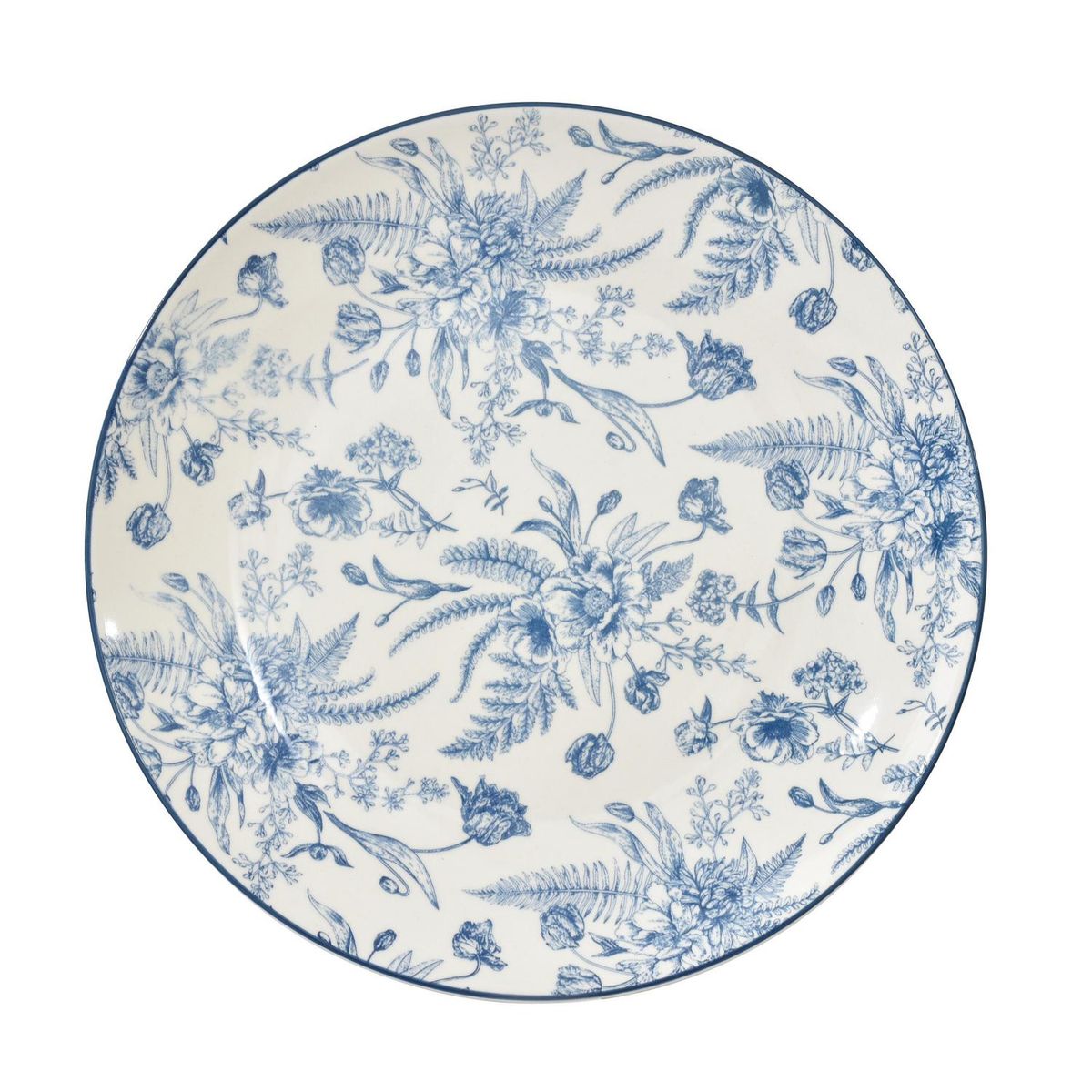 HALLEN - Plato 27 cm redondo azul