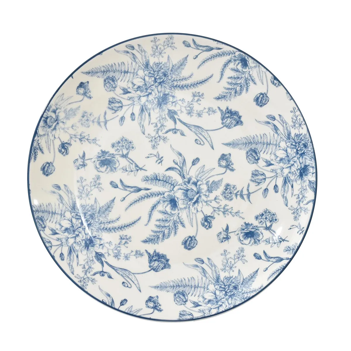 HALLEN - Plato 27 cm redondo azul