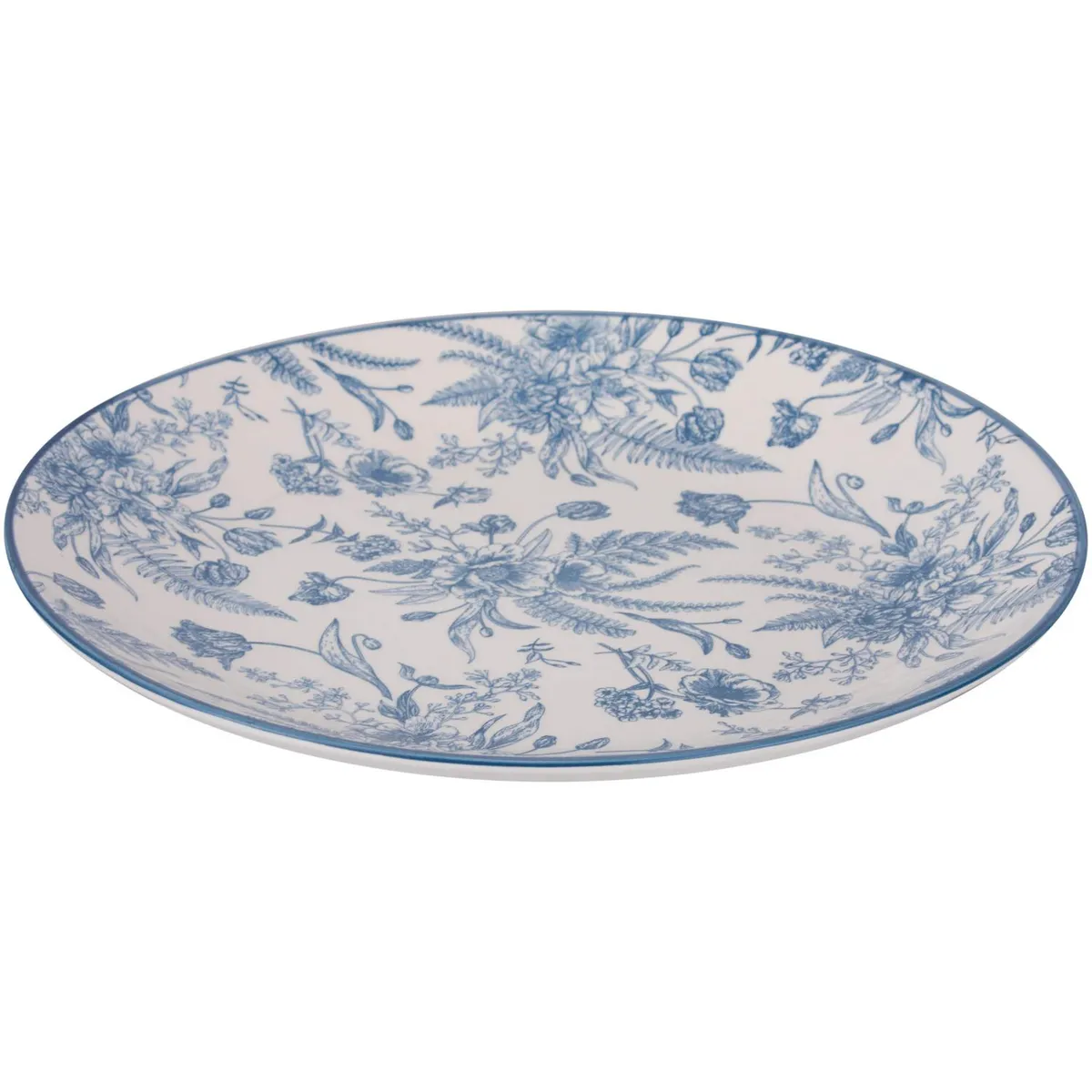 HALLEN - Plato 27 cm redondo azul