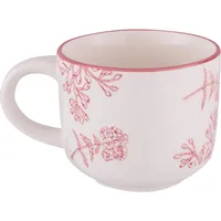 Taza 350 ml Cerámica Rose Rosado