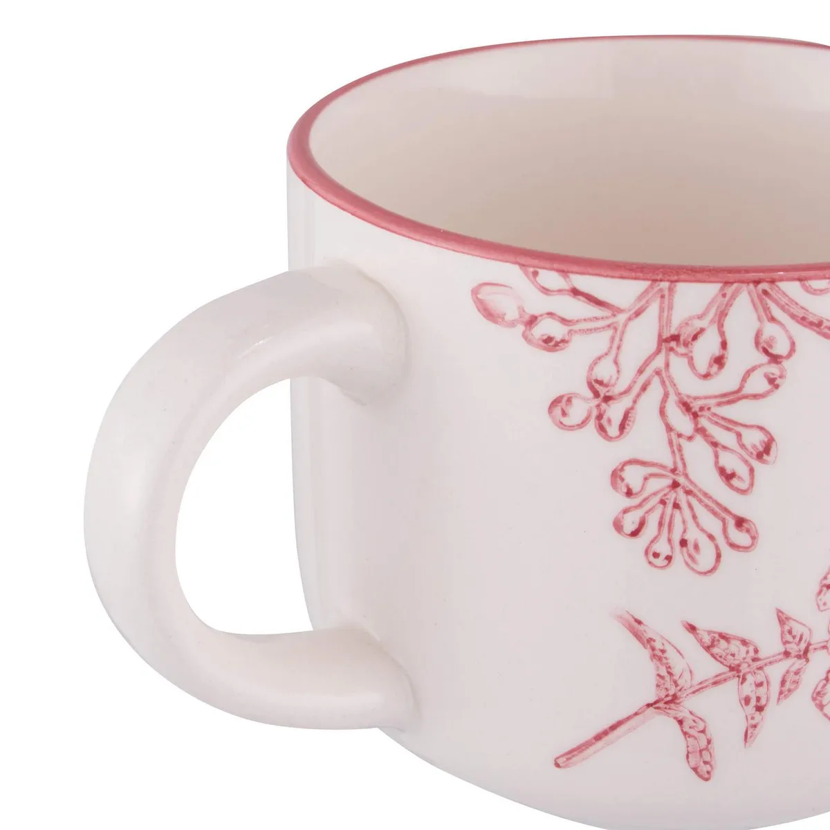 HALLEN - Taza 350 ml Cerámica Rose Rosado