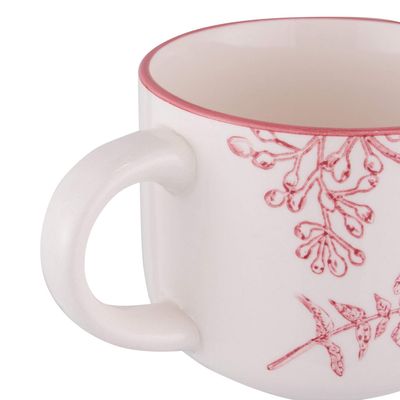 Imagen 2 del producto Taza 350 ml Cerámica Rose Rosado