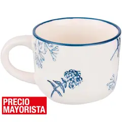 HALLEN - Taza 350 ml Cerámica Eleanor Azul