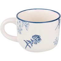 Taza 350 ml Cerámica Eleanor Azul