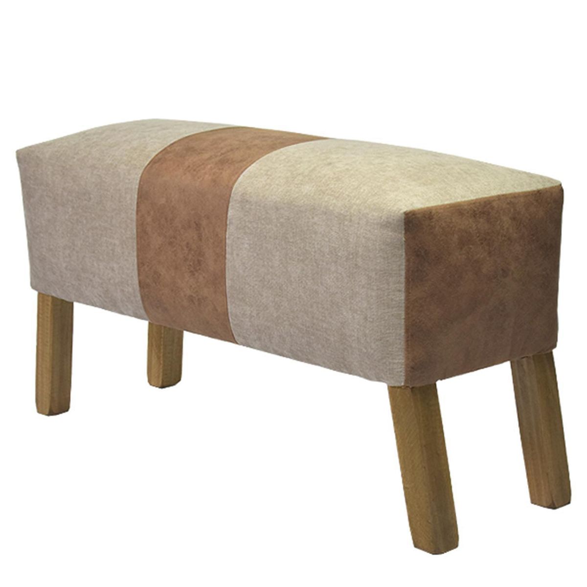 ATMOSPHERA HOME - Pouf 80x33x44 cm arena