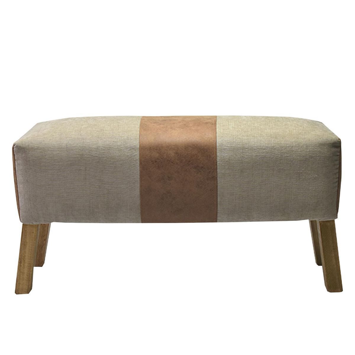 ATMOSPHERA HOME - Pouf 80x33x44 cm arena