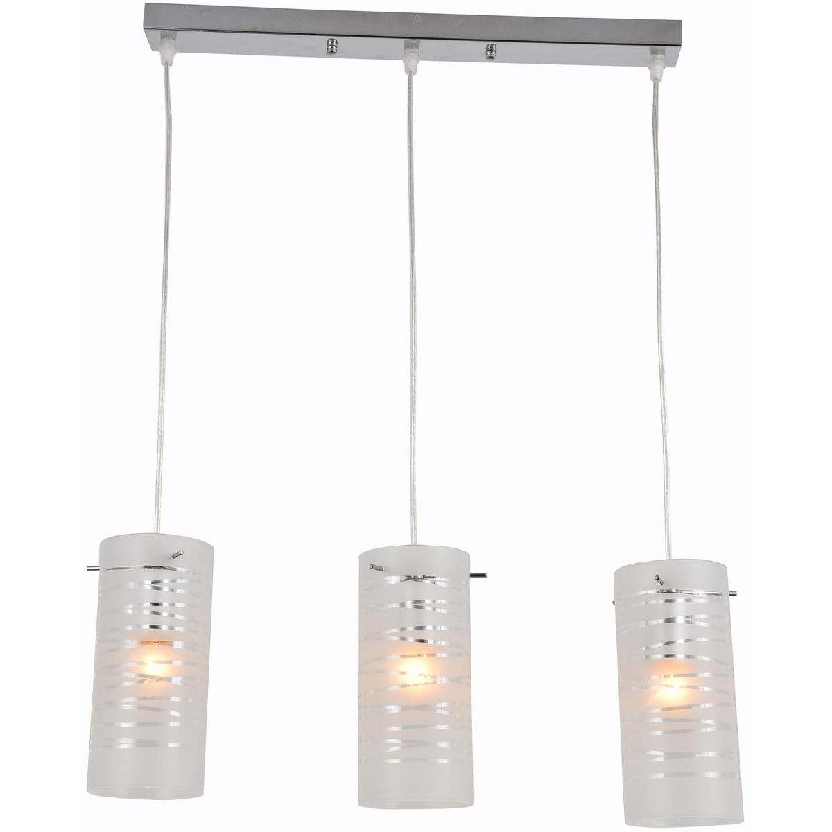 JUST HOME COLLECTION - Lámpara Colgante Acero Gris