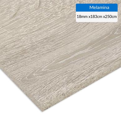 Melamina Roble provenzal 18 mm 183x250 cm