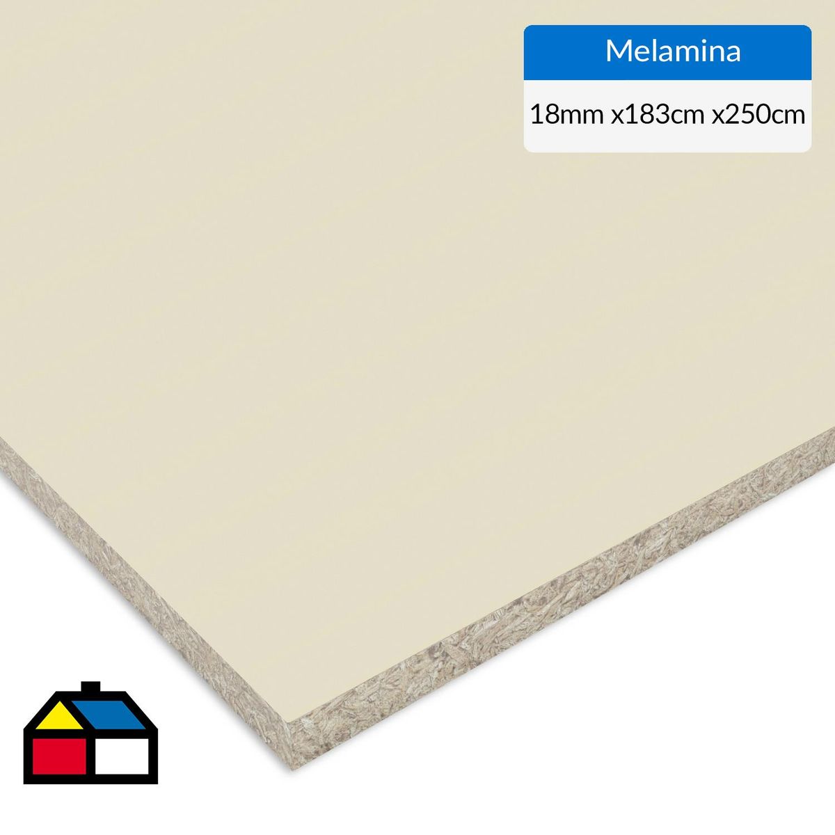 VESTO - Melamina Almendra 18 mm 183x250 cm