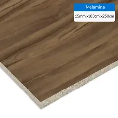 VESTO - Melamina Nogal terracota 15 mm 183x250 cm