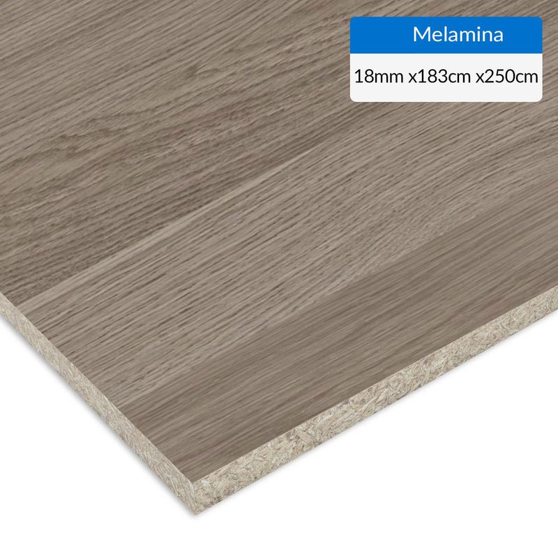 VESTO - Melamina Cendra escandinava 18 mm 183x250 cm
