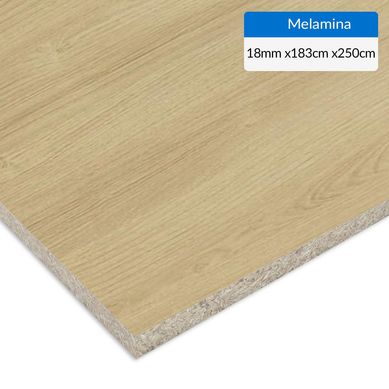 Melamina Carvalo 18 mm 183x250 cm