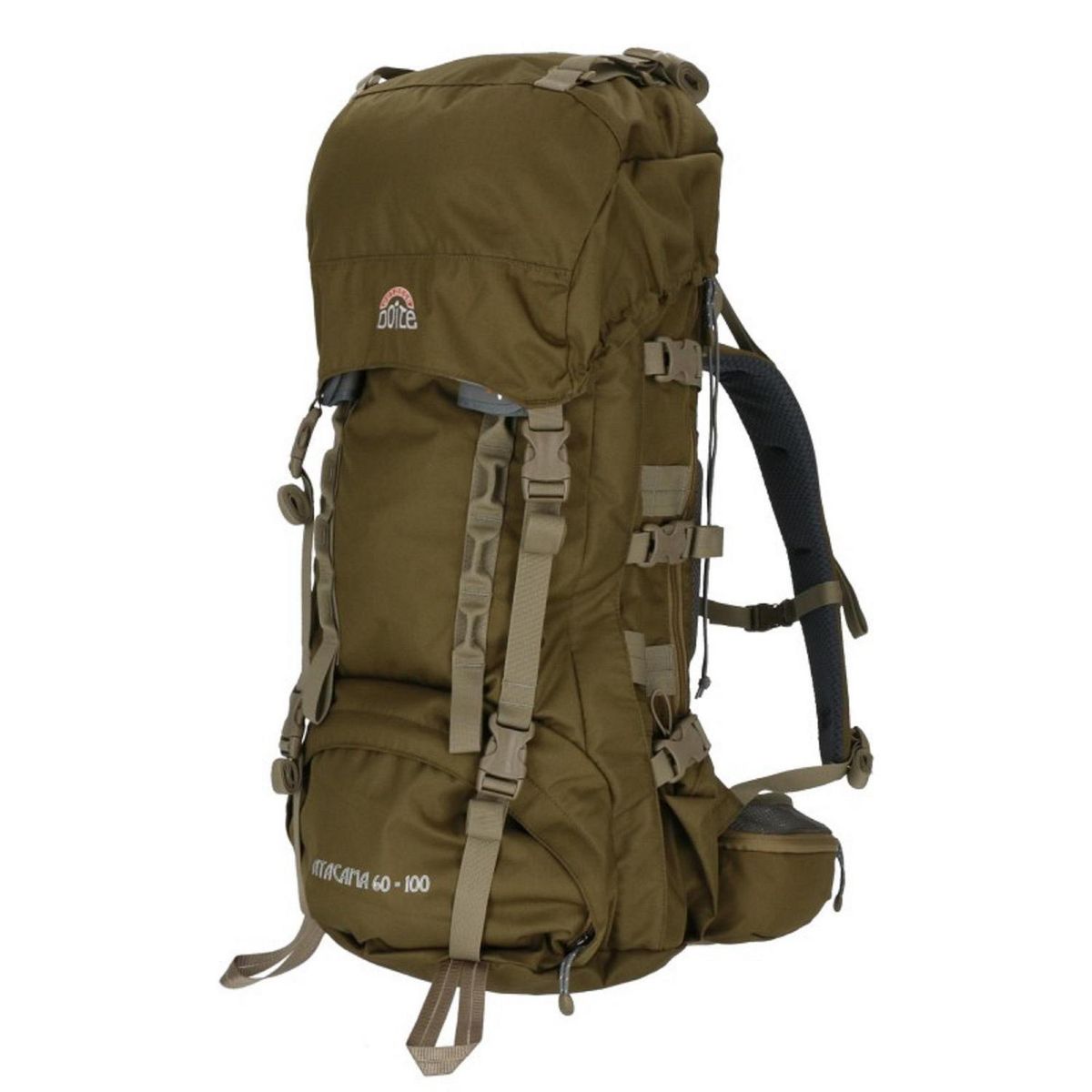 DOITE - Mochila Atacama Expandible 60 Litros Verde