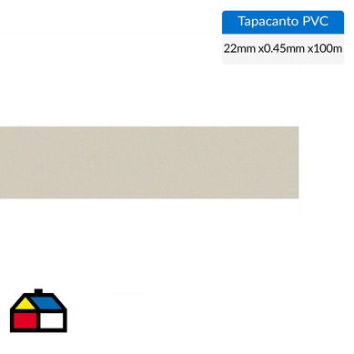 Tapacanto PVC kashimir hilado 22x0,45 mm Ro 100 mt