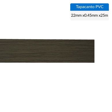 Tapacanto PVC teka ita olmo par 22x0,45 mm Ro 25 mt