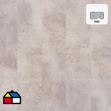 Piso vinlico 5 mm GREIGE 22,9x122 cm 2,24 m2