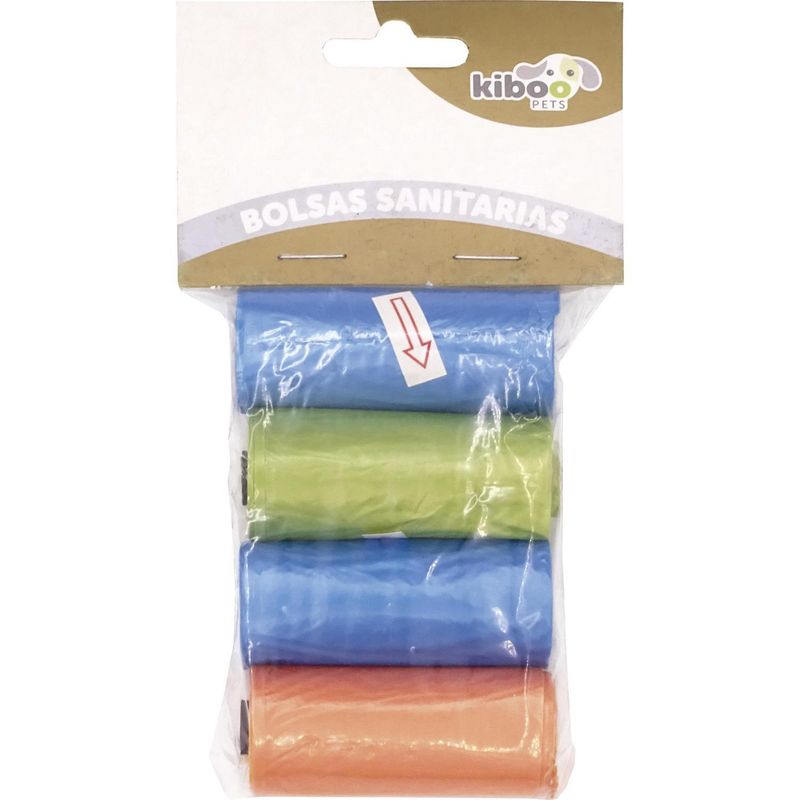 KIBOO PETS - Set 4*20 bolsas sanitarias