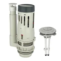 Válvula Descarga Dual Con Botón Para Tanque Repuesto Sanitario