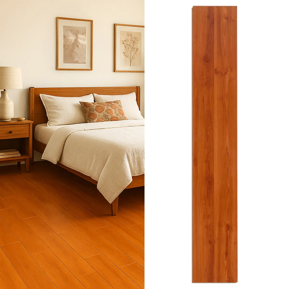 KLIPEN - Piso Flotante 8 mm Butia Café 1.91 m2