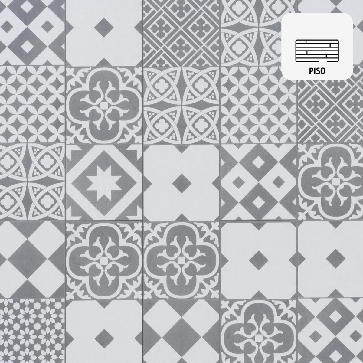 CLASSEN - Piso Flotante 8 mm Belle Gris 2.06 m2