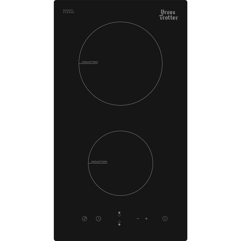 URSUS TROTTER - Encimera Inducción 2 Platos Negro UT IFTC-2P