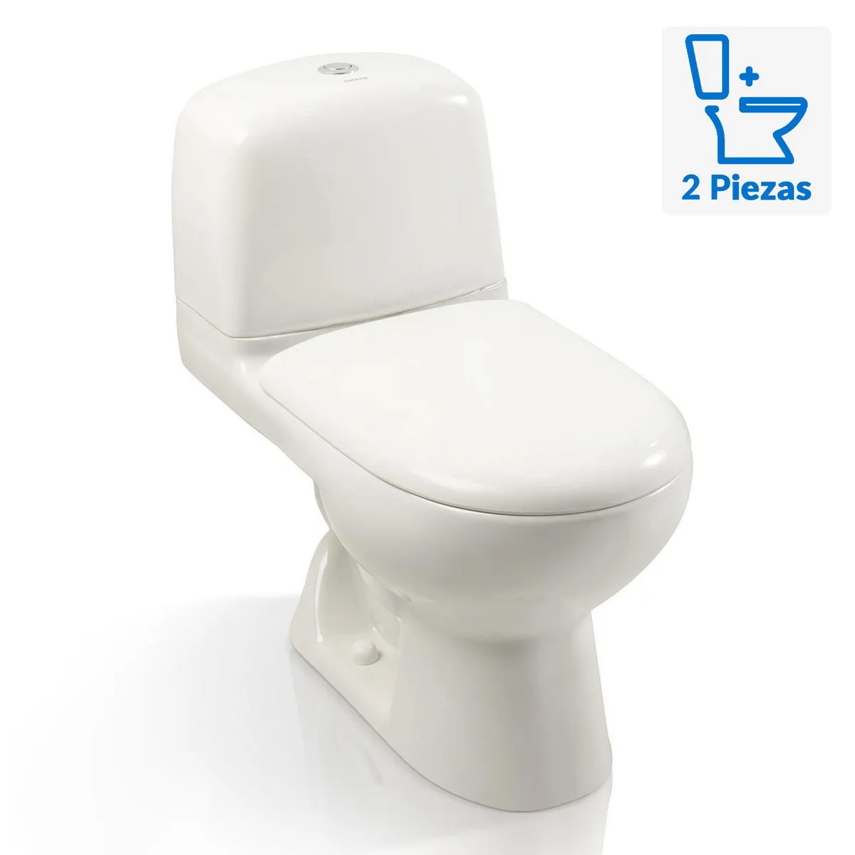 CORONA - Sanitario One piece a Piso 30,5 cm 3.8 Litros O20801001 Blanco