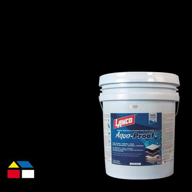 Membrana impermeable de aislamiento al agua y grietas 5 gl.