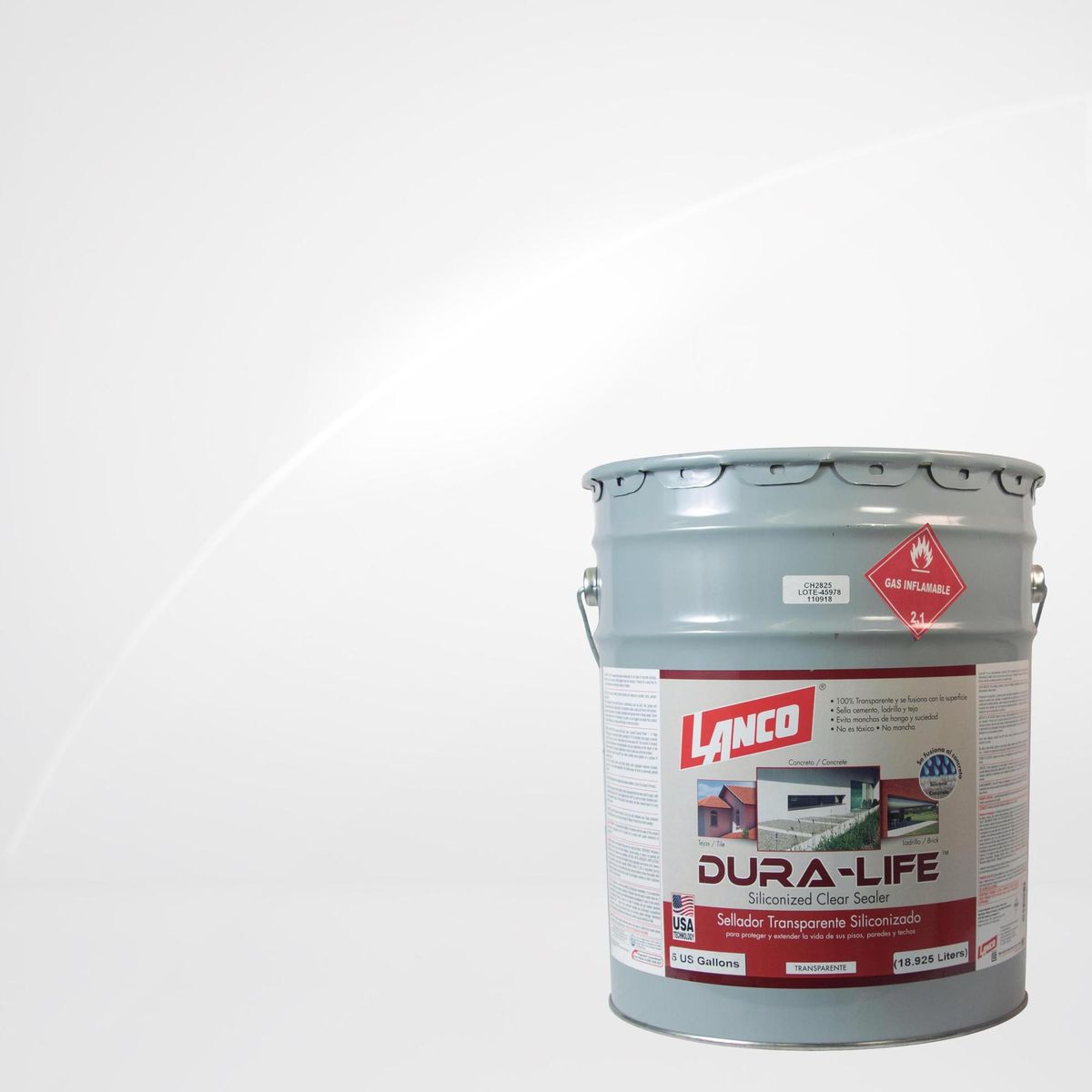 LANCO - Sellador e Impermeabilizante Tineta 5 galón(es) Mate Incoloro