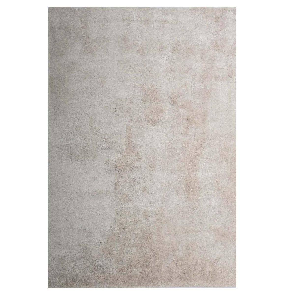 DIB - Alfombra Shaggy 133x190 cm Poliéster Beige