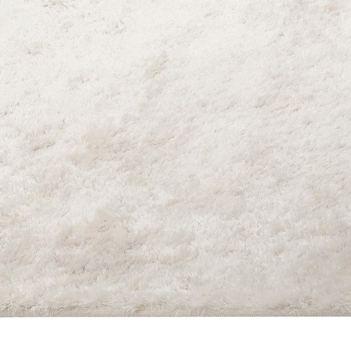 DIB - Alfombra Shaggy 133x190 cm Poliéster Beige