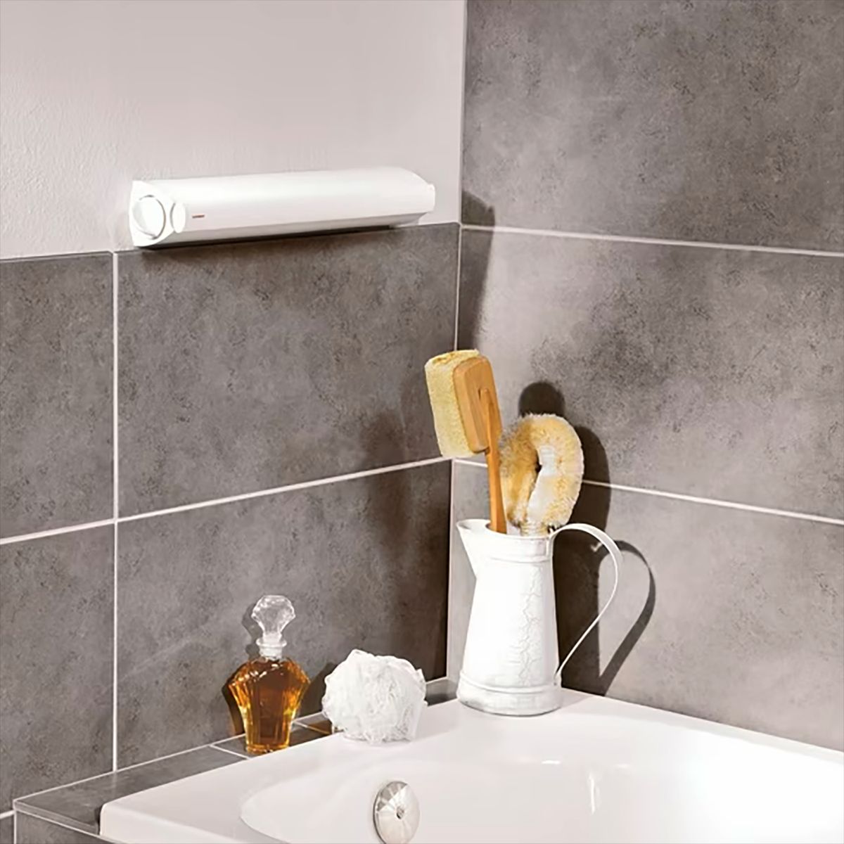Colgante de Ropa Retráctil Pared Plástico 4,20 m Blanco, marca LEIFHEIT - Foto 2
