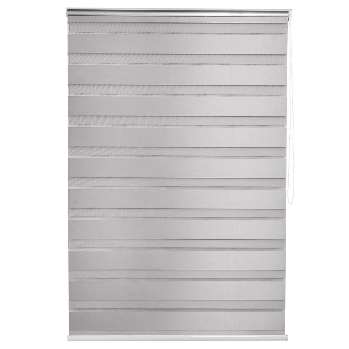 JUST HOME COLLECTION - Cortina Roller Dúo Black Out Gris