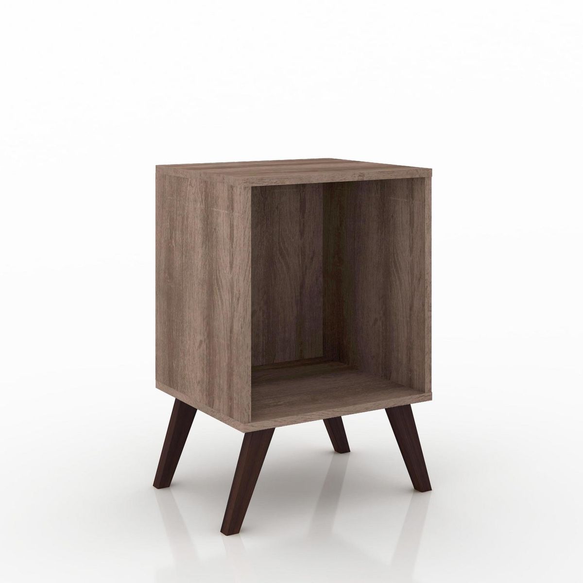 HOGA - Velador 1 Cajón(es) Retro 35x57x40 cm Rústico