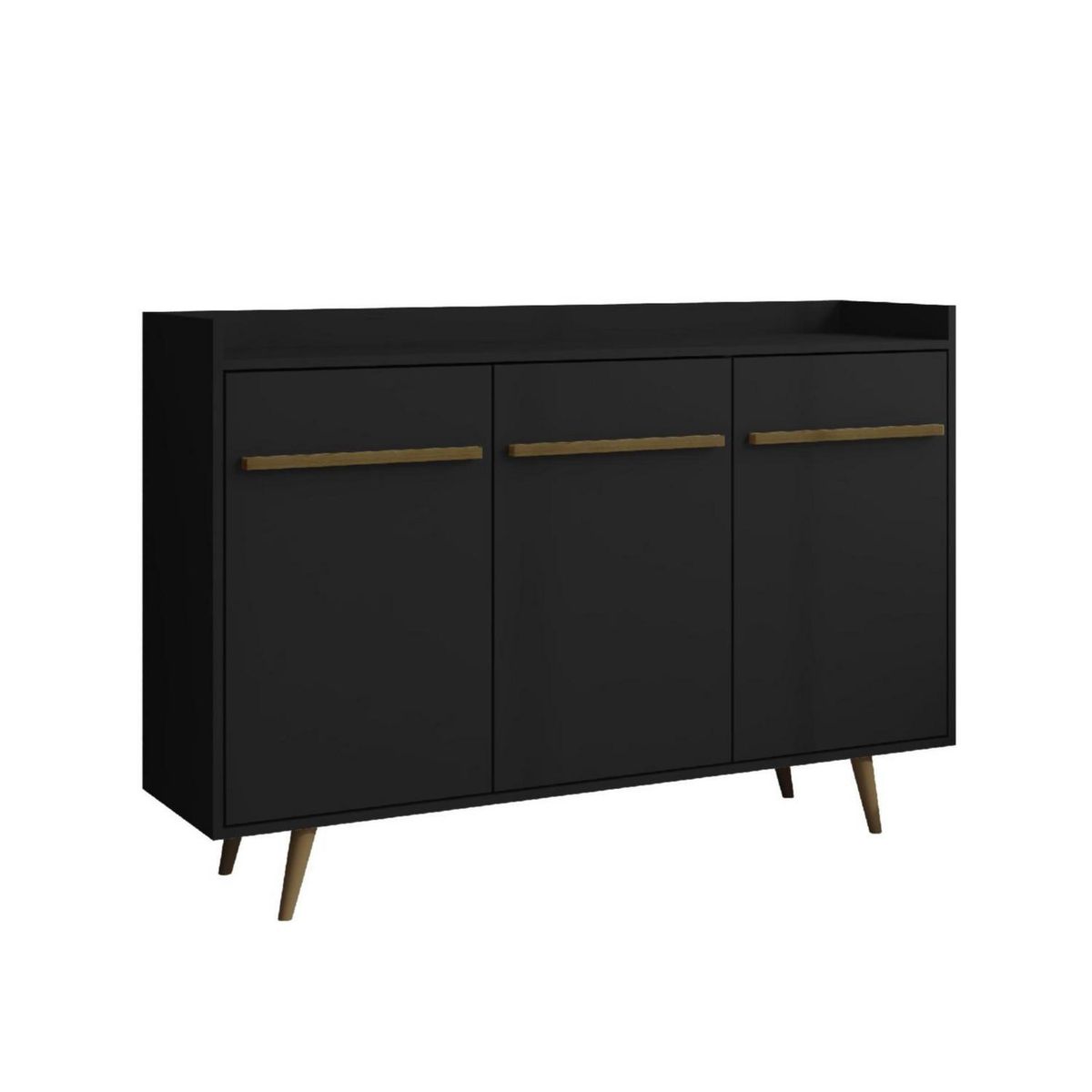HOGA - Buffet bar negro 97x135x37 cm