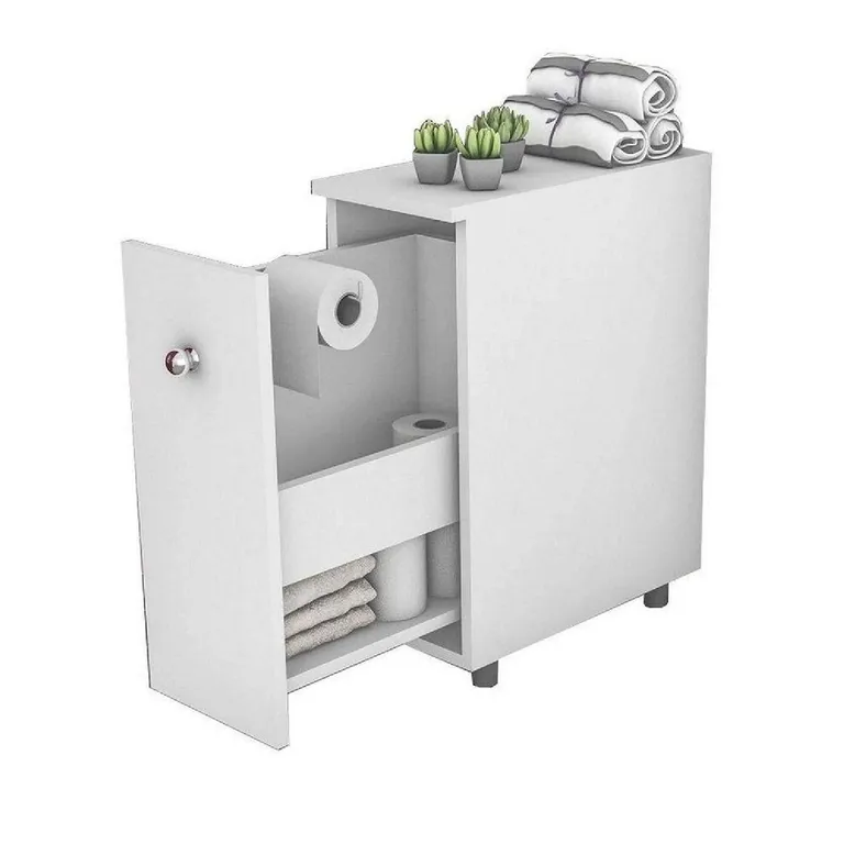 Organizador De Baño Blanco 56X42X22 Cm
