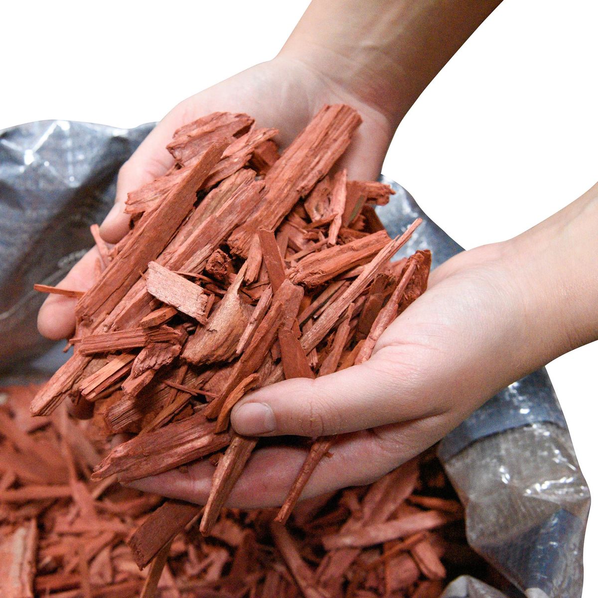 ARMONY - Mulch rústico decorativo 15 litros rojo