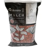Mulch rústico decorativo 30 litros rojo