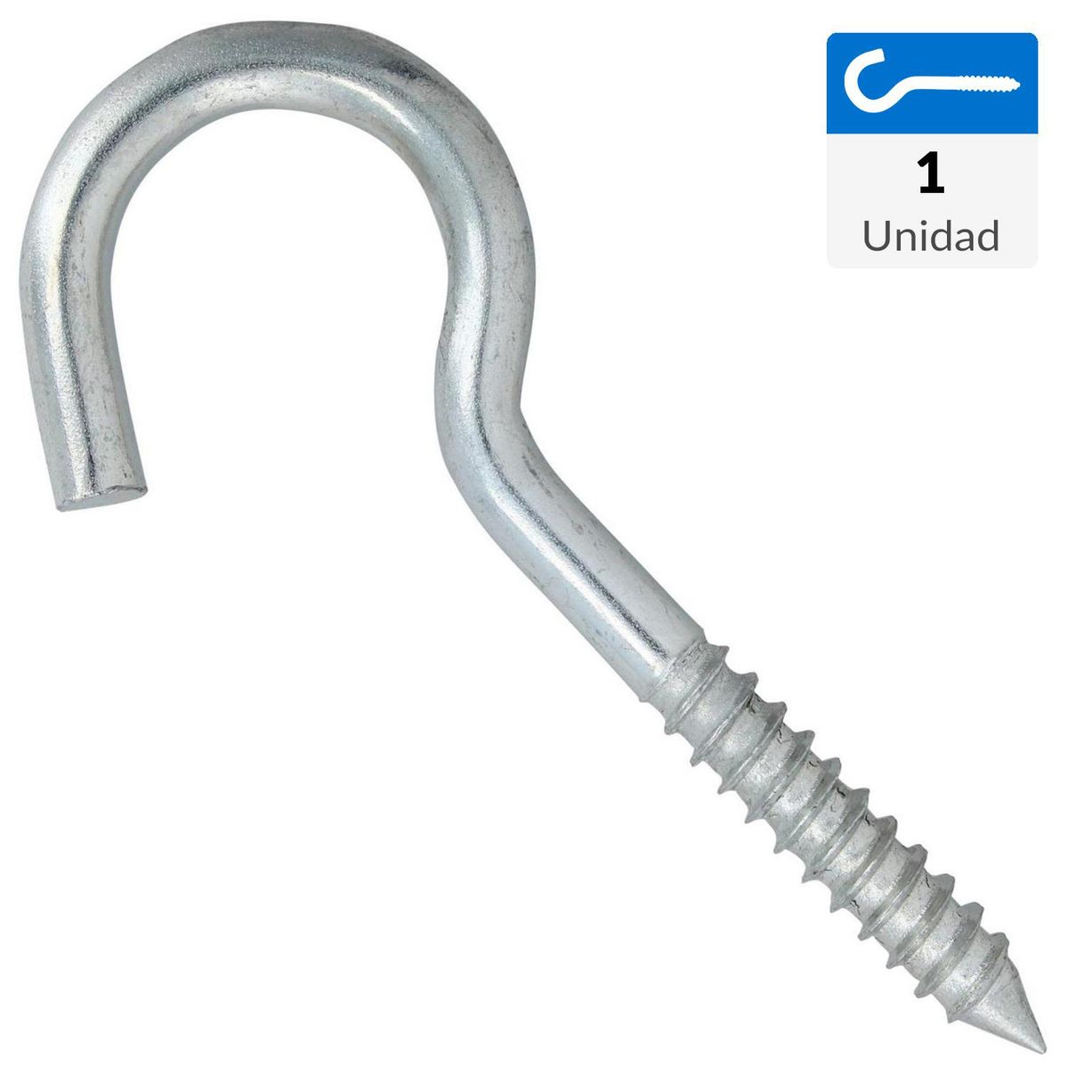 FIXSER - Cáncamo abierto 3/8"x4"