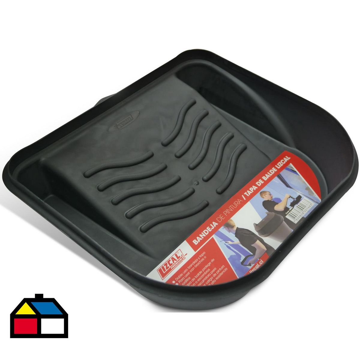 LIZCAL - Bandeja Tapa Cubre Pintura Para Balde Lizcal