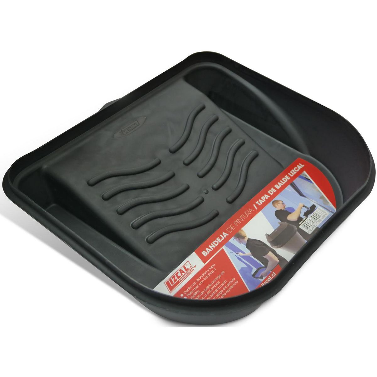 LIZCAL - Bandeja Tapa Cubre Pintura Para Balde Lizcal