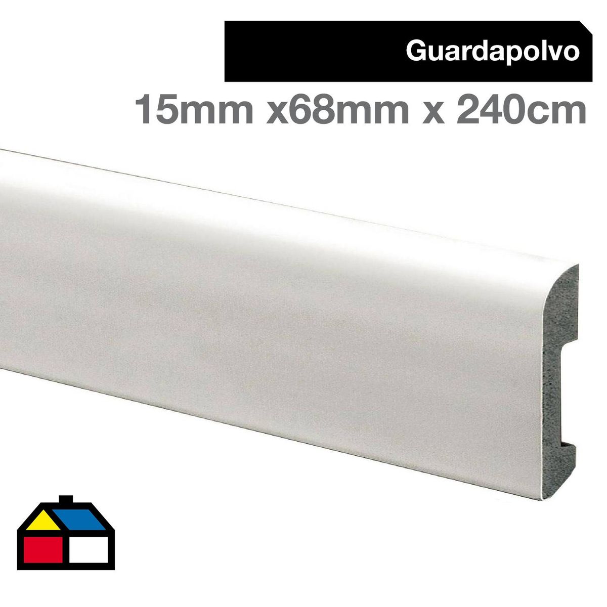 ATRIM - Guardapolvo Classic EPS 68x240 cm Blanco