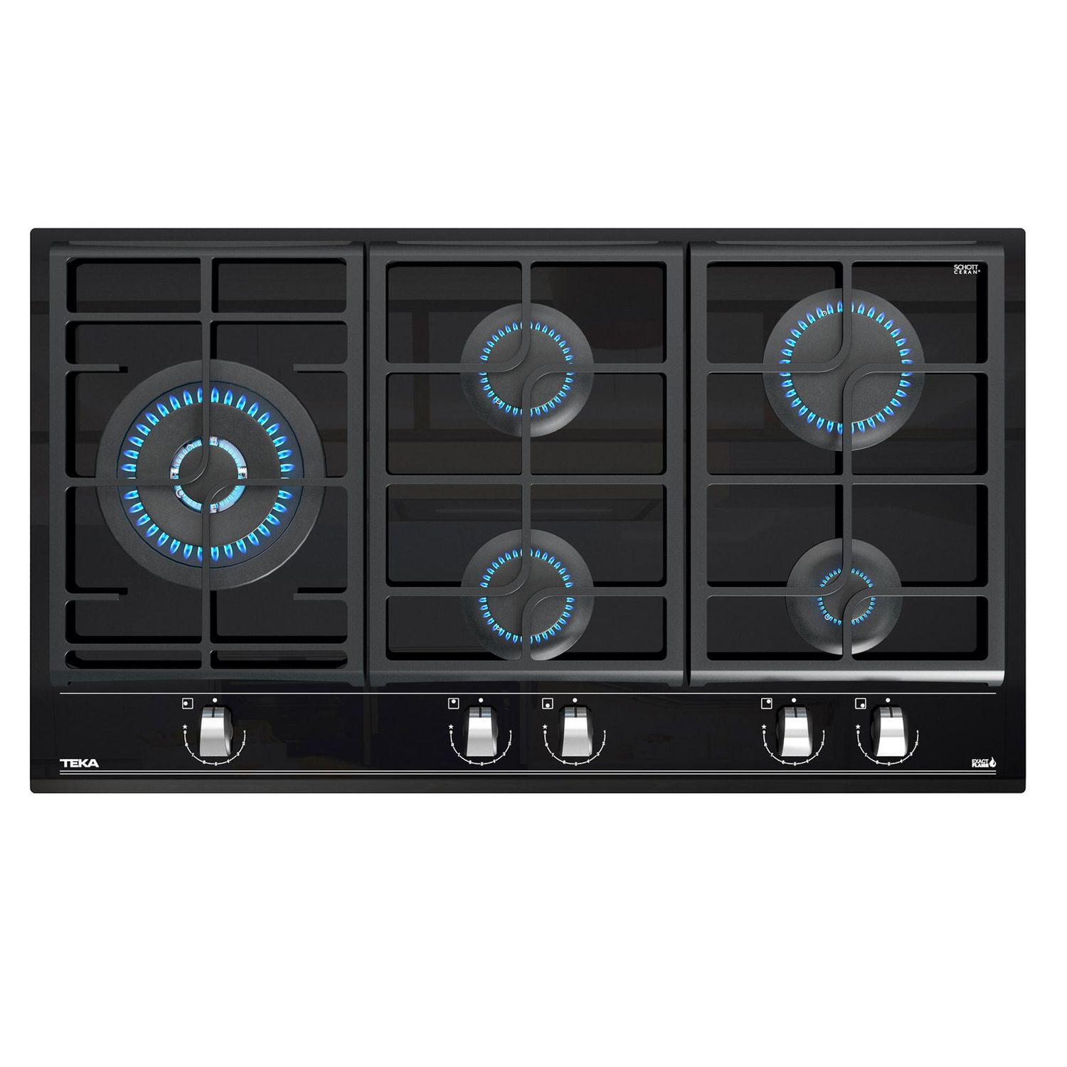 TEKA Encimera Gas Licuado 5 Platos GZC 95320 XBB | Falabella Chile