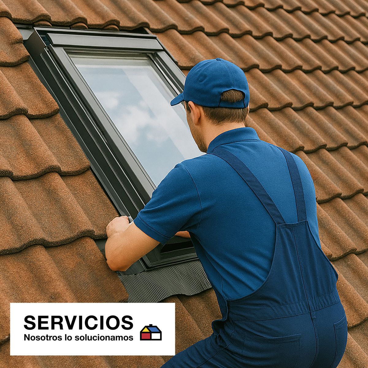 SERVICIOS HOGAR - Instalación estándar de ventana de techo