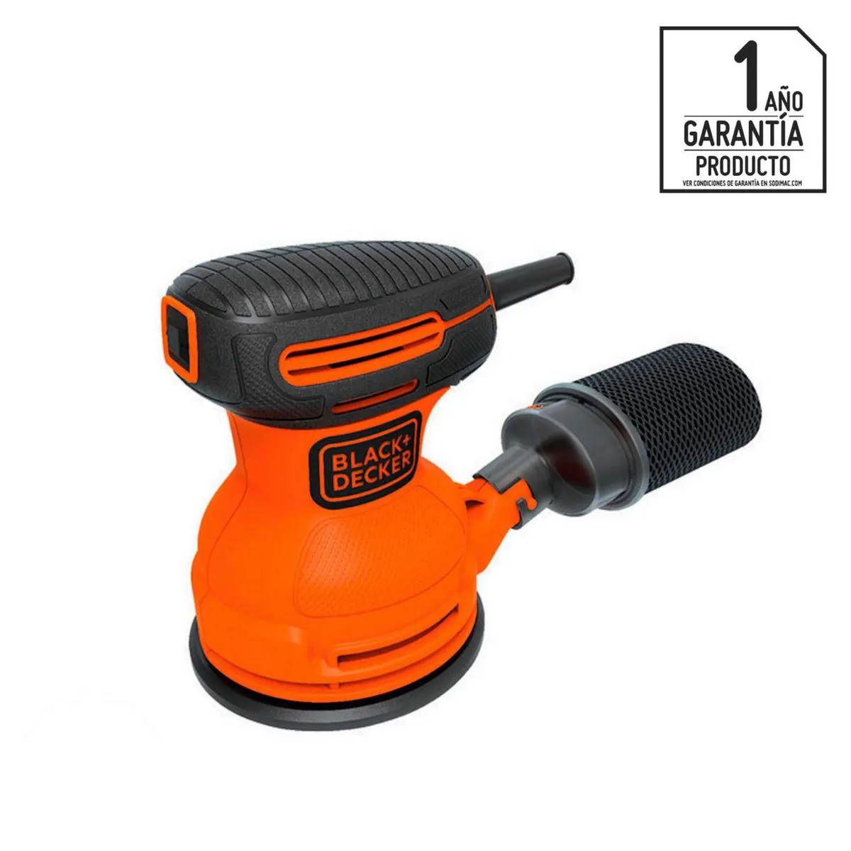 BLACK+DECKER - Lijadora Roto Orbital Eléctrica 180 W