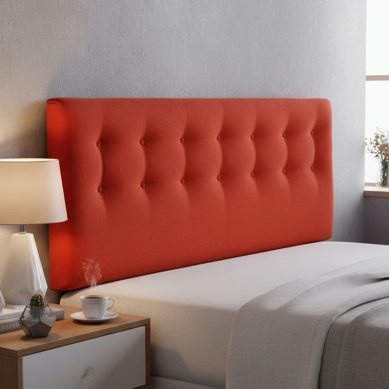 BODEVIR - Respaldo 185x9x80 cm naranjo