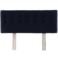 BODEVIR - Respaldo 185x9x80 cm negro
