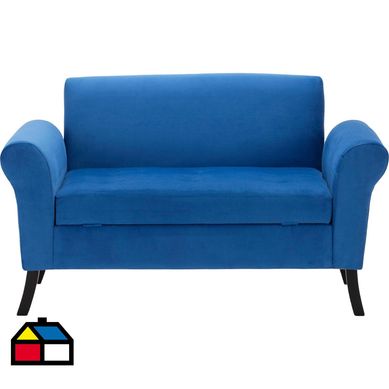 Banqueta bul 80x65x130 cm azul rey