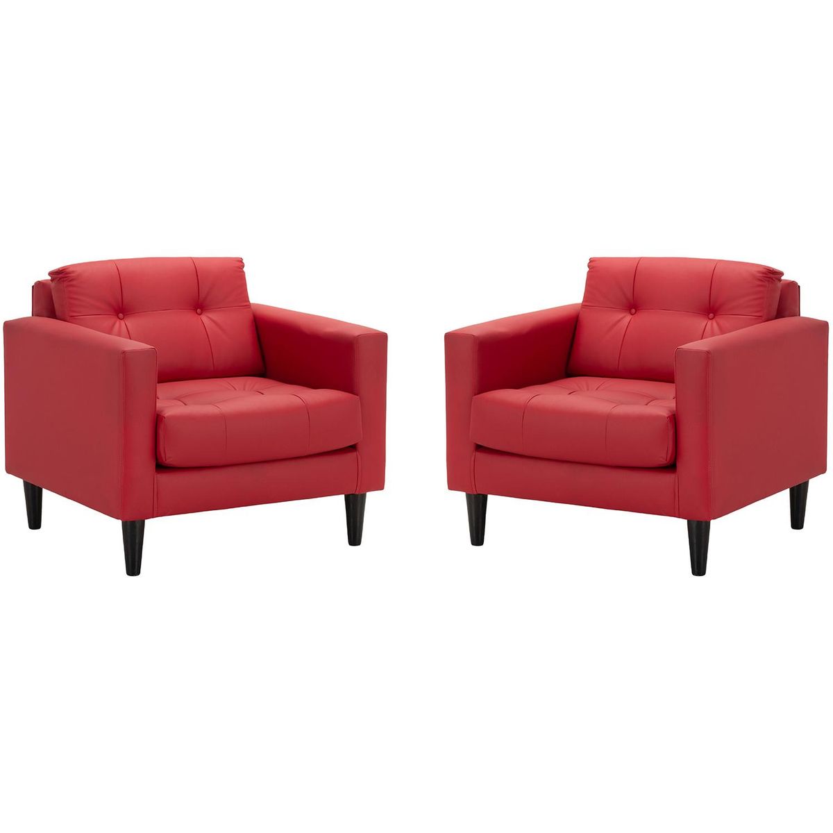 BODEVIR - Set De Sillones Retro 1 Cuerpo Pu